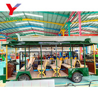 Autobús Turístico Ding Ding para Puntos Turísticos, Vehículo Eléctrico para Recorridos Turísticos, Centro de Entretenimiento, Autobús de Turismo Urbano con Batería