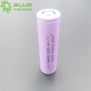 כחול Taiyang 3.7 li יון bateria הנייד litio 18650 li יון 3.7v 3000mah סוללה