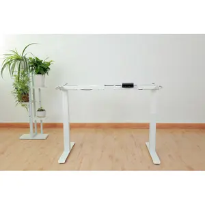 Fabriek Outlet Hoogte Aanpassen Stand Bureau Dual Motor Drie Secties Zit Stand Bureau