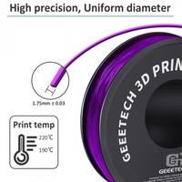 Filament TPU Geeetech 21 couleurs multiples 1,75 mm Shoeflex 95A Matériel d'impression 3D 335 m 1 kg