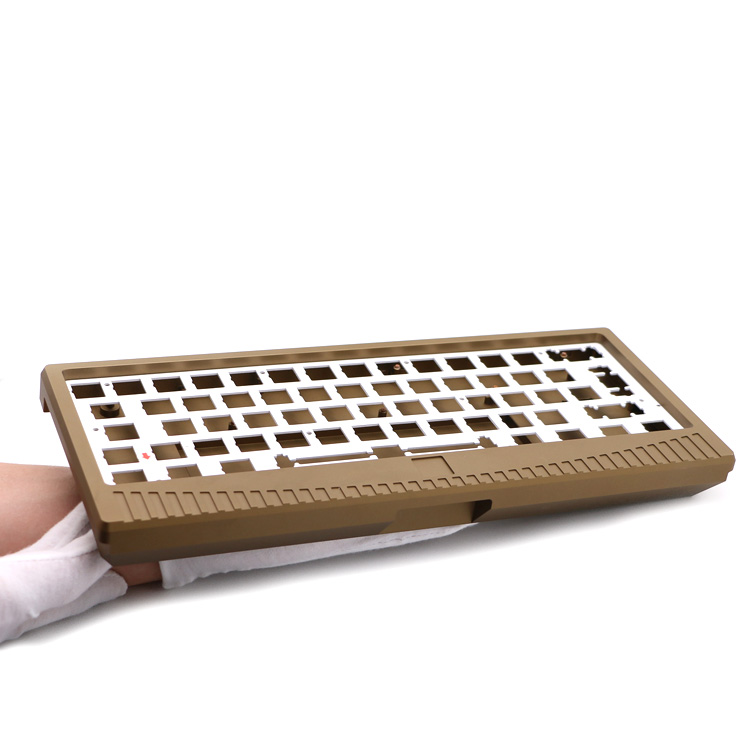 Индивидуальная обработка с ЧПУ Gk61 60% алюминиевый механический чехол для клавиатуры