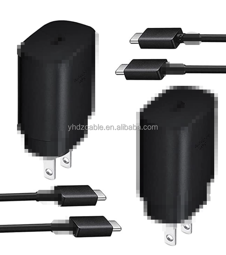 Cargador negro de 45W
