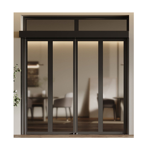 Porte pieghevoli per balcone insonorizzate all'ingrosso porte pieghevoli in alluminio con doppi vetri può essere personalizzato - Product Image 5
