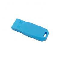 Flashdisk USB Plastik Custom Logo Pabrik 2.0 3.0 Pendrive 32GB Mini Memory Stick Thumb Drive untuk Promosi Bisnis