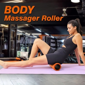 Rouleau de massage en mousse haute densité pour le dos, pour la relaxation des tissus profonds, le massage musculaire, le fitness, le yoga et le Pilates, ciblant les points myofasciaux - Product Image 6