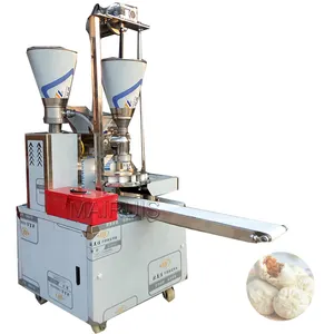 Automatische Baozi Siopao Maschine Maschine zur Herstellung von Dämpfen Brötchen Maschine zur Herstellung von gefüllten Fleischkuchen Pressen Formung Mondkuchenmaschine