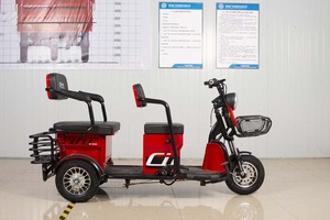 Precio de fábrica asiento plegable triciclos Scooters eléctricos <span class=keywords><strong>Ebike</strong></span> 3 ruedas - Product Image 3