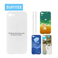 Sunyee Vente en gros de films PBT pour coques de téléphone 3D par sublimation pour iPhone 8 Plus, coque de téléphone vierge pour sublimation