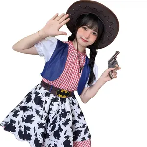 Phổ biến đồ chơi câu chuyện cosplay trang phục nữ người lớn Woody của bạn gái trang phục ăn mặc Halloween trẻ em Tây Cowgirl Ăn mặc