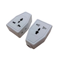 Enchufe de Alimentación Universal YD-281, 13A, 3 Tomas, Apertura Lateral, Orificio Multidireccional, Ensamblaje, Cable de Extensión, Receptáculo