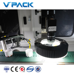 Globale Plastic Flessendop Visuele Detectiemachine/Petfles Pe Cap Visie Inspectie/Dop Ontbrekende Spot Inspectiemachine - Product Image 2