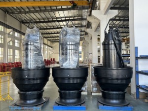Pompe à flux axial en fonte haute performance pour une circulation d'eau et une efficacité de refroidissement supérieures Qzb - Product Image 2