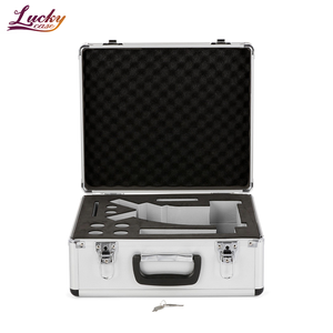 カスタマイズ可能な黒色アルミニウム防水長方形ケース顕微鏡実験器具および機器保護ケース - Product Image 3