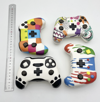 Manette de jeu en PU anti-stress à rebond lent, best-seller transfrontalier, emballage en sac en filet, 14 ans d'expérience, Zhejiang