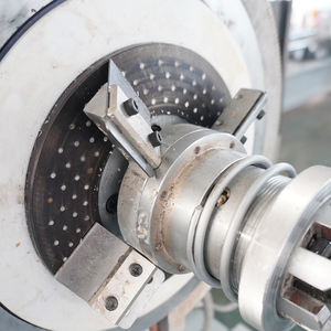 Ikiz vida Polyester geri dönüşüm ekstruder ikiz vidalı ekstruder plastik granüller Pet şişe gevreği peletleme geri dönüşüm makinası - Product Image 6