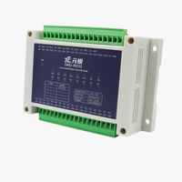 Módulo IO Modbus RTU RS485, 8DI, 8CH, 8A, Salida Digital, Contador de Pulsos de 0-400Hz, 36V, 1% de Precisión para Control PLC
