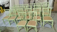 Chaise en rotin faite à la main de 100% couleurs complètes de conception mise à jour pour la partie d'enfants/meubles d'enfants et décor de chambre d'enfant