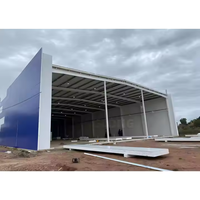 Hangar à structure métallique à ossature portique avec construction préfabriquée personnalisée