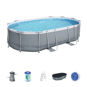 Marco de acero para salpicaduras de piscina, Marco plegable para piscina - Product Image 4