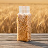Sacs sous vide transparents ECO de qualité alimentaire pour l'emballage des grains de maïs, logo personnalisé, vente en gros