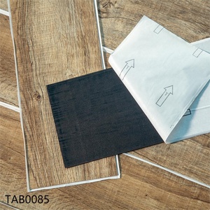 2.5mm tự dính Vinyl tầng Peel và Stick LVT sàn nhà máy Giá Chống Thấm nước chống cháy PVC ván sàn - Product Image 1