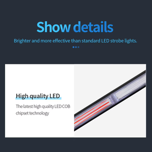 COB <span class=keywords><strong>LED</strong></span> rouge bleu barre lumineuse d'urgence toit de voiture balise d'avertissement lampe clignotante stroboscopes pour camion automobile <span class=keywords><strong>12V</strong></span> 24V - Product Image 3