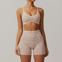 Nouvelle Collection 2026 : Ensemble de Yoga en Nylon et Spandex Doux, Côtelé, Taille Haute, Couleur Unie, Séchage Rapide, Soutien-Gorge de Sport Sans Coutures pour Femme