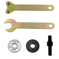 Herramienta de Amoladora Angular de Conversión de Taladro Eléctrico, Kit de Llave de Conexión para Disco de Corte, Rueda de Pulido de Metal y Madera