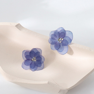 Natural Multicolor Dried Flower Resin <strong>Earrings</strong> Pressed Floral Pendant Hypoallergenic Jewelry Gift for <strong>Mother</strong> - Product Image 4