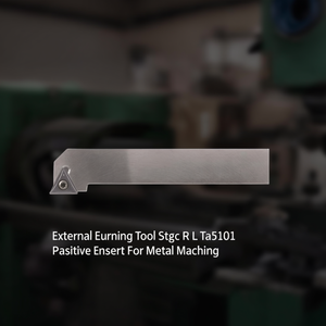 External Turning Tool Stgc R L Ta5101 Positive Insert For Metal Machining - Product Image 3