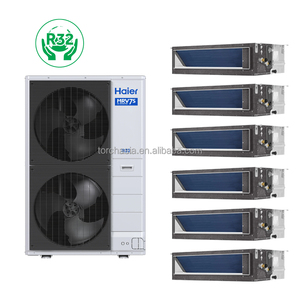 Sistema VRF Haier MRV7S <span class=keywords><strong>de</strong></span> 10HP con refrigerante R32, <span class=keywords><strong>aire</strong></span> <span class=keywords><strong>acondicionado</strong></span> central <span class=keywords><strong>de</strong></span> 28kW, HVAC multizona con unidades interiores por conductos e inversor <span class=keywords><strong>de</strong></span> CC. - Product Image 1