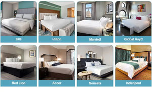 Ensemble de Meubles de Chambre d'Hôtel Moderne de Haute Qualité 5 Étoiles, <span class=keywords><strong>Lit</strong></span> King Size en Bois - Product Image 4