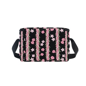 Hawaiian Collection Custom Puakenikeni <b>Lei</b> Aluminum Foil Reusable Thermal Insulated Portable Cooler Lunch Bag for Work School - Product Image 5