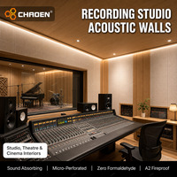 Nouveau design, vente en gros, panneau en aluminium alvéolaire insonorisant de 18 mm pour studio acoustique et théâtre