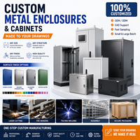 Servicio de Fabricación de Cajas Metálicas de Acero Inoxidable y Piezas de Aluminio de Alta Precisión, Trabajadas por Estampación Profunda