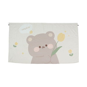 Tulip Rabbit Car <b>Partition</b> Curtain Fabric Privacy <b>Screen</b> For Baby Seat Cover Multifunction Foldable Interior Decor - Product Image 2