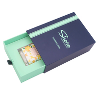 Boîte cadeau personnalisée pour flacon de parfum vide recyclé avec insert en mousse