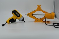 Cric de voiture électrique 2 en 1, 12V, 3T, clé, outils de véhicule, kit d'outils d'urgence, levage de moteur, cric de voiture, offre spéciale HF3SJ-B05