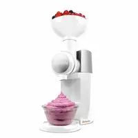家庭用ダブルヘッドミニアイスクリームコーンメーカーワッフル用アイスクリームメーカーマシン