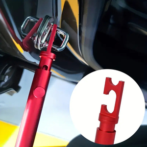 車の凹み修理研磨用格納式アルミ製ハンドツール、車両のトランクリッドドアの固定用、中国本土製 - Product Image 6
