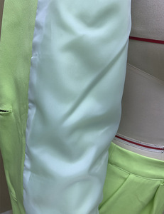 IHOOV décontracté veste à bouton unique costume deux pièces ensemble costumes pour femmes se sépare - Product Image 6