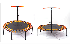 Piernas dobladas Fitness ejercicio Rebounder Mini trampolín 48 pulgadas equipo de interior trampolín de gimnasia al aire libre para niños y adultos - Product Image 5