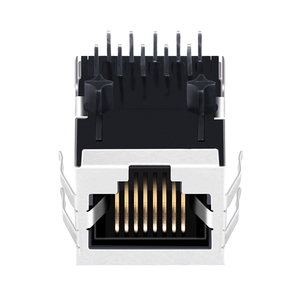 HR891156C RJPLB-203TC1 RJP-003TC1 Sans LED 10/100 Base-T PoE RJ45 Connecteurs magnétiques - Product Image 2