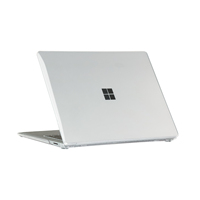 Casing untuk Surface Laptop 3/4/5 13.5 Inci 1868/1951 Pelindung Kristal Bening HardShell Transparan Tahan Lama Penutup Komputer Tipis