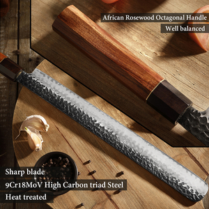 Cuchillo para Jamón y Carne, Premium, Forjado a Mano, para Cortar Carne, Cuchillo Japonés para Trinchar Carne - Product Image 5