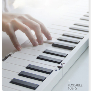 <span class=keywords><strong>Piano</strong></span> électronique d'entrée de gamme pour la maison, 49 touches, clavier numérique <span class=keywords><strong>pliable</strong></span> USB, professionnel, portable, MIDI Plus, pour la pratique - Product Image 4