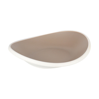 Assiettes irrégulières en mélamine, vaisselle irrégulière en porcelaine, plat occidental, plateau créatif, saladier, bol à soupe profond