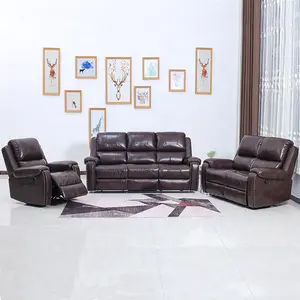 3 2 1 ZOY Series Recliner Sofa Set Hot Selling Air Leather Modern Living Room Sofa Sectional Sofa Home Furniture AMERICAN STYLE