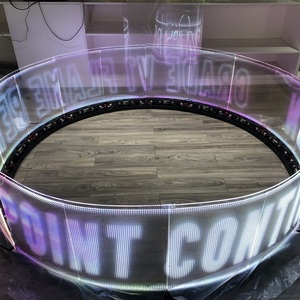 Indoor LED-Video-Glaspanel Wasserdichter TV-Bildschirm Anzeigepanel Selbstklebende Transparente LED-Bildschirmfolie zum Aufkleben auf Glas - Product Image 6