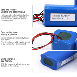 Chất lượng cao 4s1p <span class=keywords><strong>18650</strong></span> bán buôn hình trụ Lithium Ion <span class=keywords><strong>Battery</strong></span> <span class=keywords><strong>Pack</strong></span> 14.8V 12V 2600mAh - Product Image 2